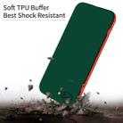 For iPhone 8 Plus / 7 Plus Two Color Full Protective 3-in-1 Phone Case(Dark Green) - 3