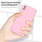 For iPhone XS / X Two Color Full Protective 3-in-1 Phone Case(Pink) - 2