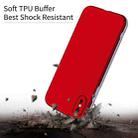 For iPhone XS / X Two Color Full Protective 3-in-1 Phone Case(Red) - 3