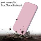 For iPhone XR Two Color Full Protective 3-in-1 Phone Case(Pink) - 3