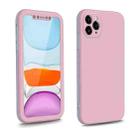 For iPhone 11 Pro Max Two Color Full Protective 3-in-1 Phone Case(Pink) - 1