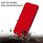 For iPhone 11 Pro Max Two Color Full Protective 3-in-1 Phone Case(Red) - 3