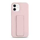 For iPhone 11 Liquid Silicone Holder Phone Case(Sand Pink) - 1