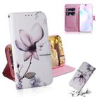 For Xiaomi Redmi 9A Coloured Drawing Horizontal Flip Leather Case, with Holder & Card Slots & Wallet(Magnolia Flower) - 1