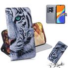 For Xiaomi Redmi 9C Coloured Drawing Horizontal Flip Leather Case, with Holder & Card Slots & Wallet(Tiger) - 1