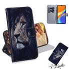 For Xiaomi Redmi 9C Coloured Drawing Horizontal Flip Leather Case, with Holder & Card Slots & Wallet(Lion) - 1