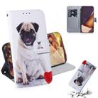 For Samsung Galaxy Note 20 Ultra Coloured Drawing Horizontal Flip Leather Case, with Holder & Card Slots & Wallet(Pug) - 1