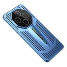 For vivo X100S Blade Cooling PC Full Coverage Phone Case(Blue) - 1