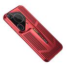 For Huawei Pura 70 Ultra Blade Cooling PC Full Coverage Phone Case(Red) - 1