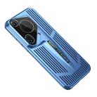 For Huawei Pura 70 Ultra Blade Cooling PC Full Coverage Phone Case(Blue) - 1