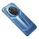 For Honor Magic6 Pro Blade Cooling PC Full Coverage Phone Case(Blue) - 1