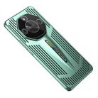 For Honor X50 Blade Cooling PC Full Coverage Phone Case(Cyan) - 1