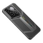 For Xiaomi 14 Pro Blade Cooling PC Full Coverage Phone Case(Graphite Black) - 1