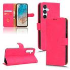 For Samsung Galaxy M35 Skin Feel Magnetic Flip Leather Phone Case(Rose Red) - 1