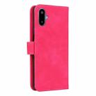 For Samsung Galaxy M06 5G / F06 5G Skin Feel Magnetic Flip Leather Phone Case(Rose Red) - 3