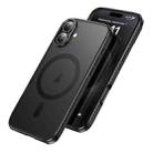 For iPhone 16 hoco Cool Shield MagSafe Shockproof Phone Case(Black) - 1