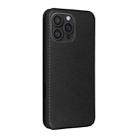 For iPhone 16 Pro Carbon Fiber Texture Flip Leather Phone Case(Black) - 3