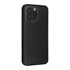 For iPhone 16 Pro Max Carbon Fiber Texture Flip Leather Phone Case(Black) - 2