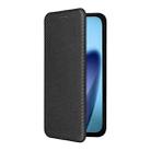 For iPhone 17 Air Carbon Fiber Texture Flip Leather Phone Case(Black) - 2