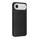 For iPhone 17 Air Carbon Fiber Texture Flip Leather Phone Case(Black) - 3