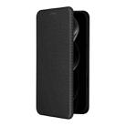 For iPhone 17 Pro Max Carbon Fiber Texture Flip Leather Phone Case(Black) - 2