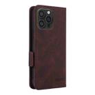 For iPhone 16 Pro Magnetic Clasp Leather Phone Case(Brown) - 3