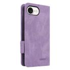 For iPhone SE 2024 Magnetic Clasp Leather Phone Case(Purple) - 3