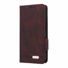 For iPhone 17 Magnetic Clasp Leather Phone Case(Brown) - 2