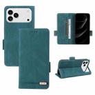 For iPhone 17 Pro Max Magnetic Clasp Leather Phone Case(Green) - 1