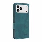 For iPhone 17 Pro Max Magnetic Clasp Leather Phone Case(Green) - 3