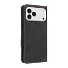 For iPhone 17 Pro Max Magnetic Clasp Leather Phone Case(Black) - 3