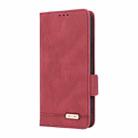 For iPhone 17 Pro Max Magnetic Clasp Leather Phone Case(Red) - 2
