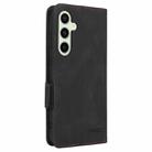 For Samsung Galaxy S24 FE 5G Magnetic Clasp Leather Phone Case(Black) - 3