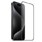 For iPhone 16 Pro Max hoco A12 Plus Nano 3D Full Screen Edges Protection Tempered Film - 1