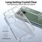 For Honor 200 Smart / X7c Scratchproof Acrylic TPU Phone Case(Transparent) - 3