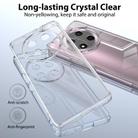 For Honor X9c / X60 Pro Scratchproof Acrylic TPU Phone Case(Transparent) - 3