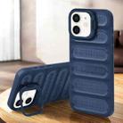 For iPhone 11 Invisible Holder Cooling Phone Case(Transparent Blue) - 1