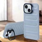 For iPhone 14 / 13 Invisible Holder Cooling Phone Case(Transparent) - 1