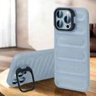 For iPhone 14 Pro Max Invisible Holder Cooling Phone Case(Transparent) - 1