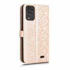 For BLU View 5 Pro Honeycomb Dot Texture Leather Phone Case(Gold) - 3