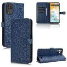 For BLU View 5 Pro Honeycomb Dot Texture Leather Phone Case(Blue) - 1