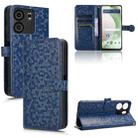 For BLU View 5 Honeycomb Dot Texture Leather Phone Case(Blue) - 1