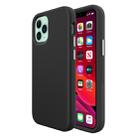 For iPhone 12 mini Triangle Armor Texture TPU + PC Case(Black) - 1