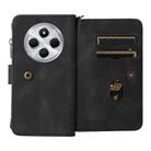 For Redmi 14C 4G Global Skin Feel Multi Card Slots Zipper Wallet Leather Phone Case(Black) - 3