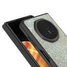 For Honor Magic V3 Black Frame Colorful Glitter Phone Case(Gold) - 2