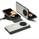 For Honor Magic V3 Black Frame Colorful Glitter Phone Case(Gold) - 3