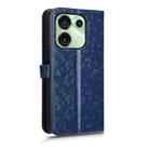 For Umidigi G9 5G / Note 90 Honeycomb Dot Texture Leather Phone Case(Blue) - 3