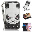 For LG K41S / K51S 3D Colored Drawing Horizontal Flip Leather Case with Holder & Card Slots & Wallet & Lanyard(Angry Bear) - 1