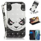 For Samsung Galaxy Note20 3D Colored Drawing Horizontal Flip Leather Case with Holder & Card Slots & Wallet & Lanyard(Angry Bear) - 1