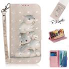 For Samsung Galaxy Note20 3D Colored Drawing Horizontal Flip Leather Case with Holder & Card Slots & Wallet & Lanyard(Squirrels) - 1